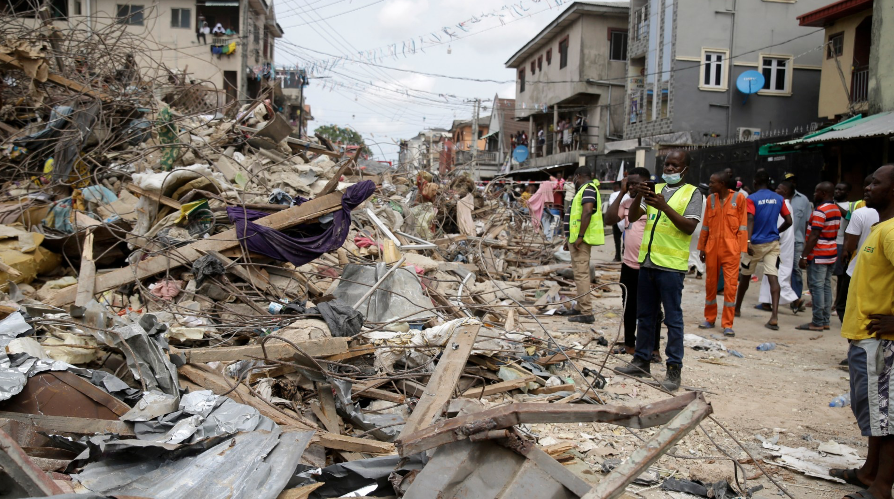 Lagos building collapse