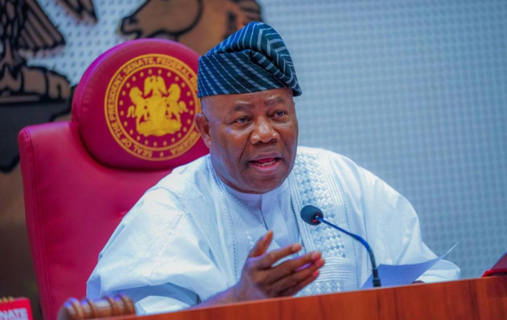Nigerian Senate president Godswill Akapbio