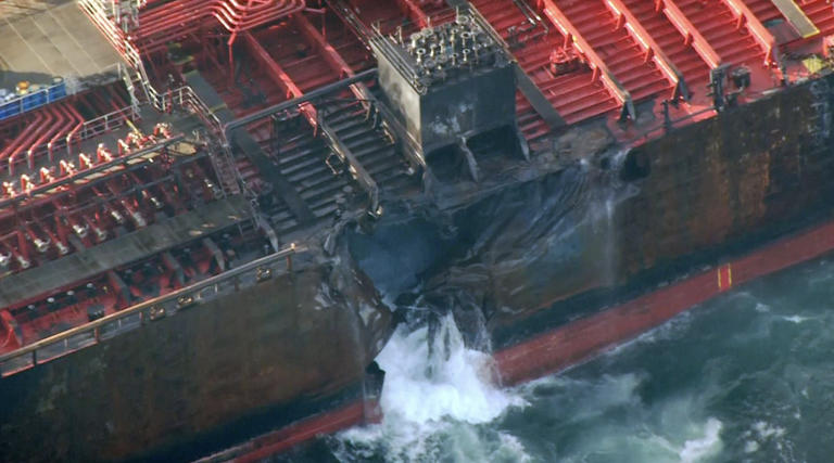 North Sea Collision